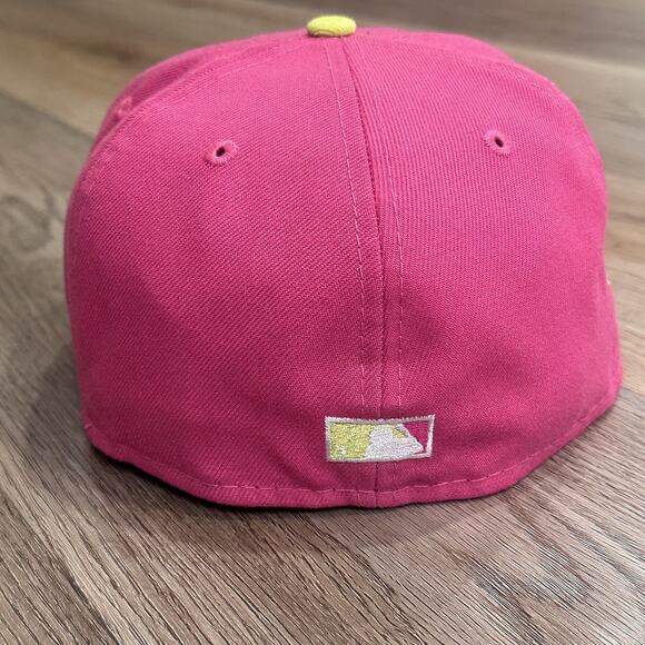 New Era Atlanta Braves Topperz Hat World Series 1995 59Fifty 7 1/4 Exclusive EUC - Picture 5 of 8